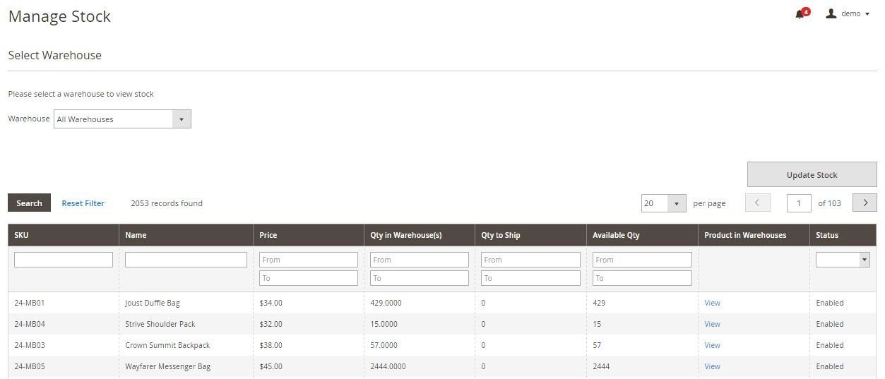 Magento2 Inventory Management Solution-4828 Magento2 Inventory Management Solution-4828