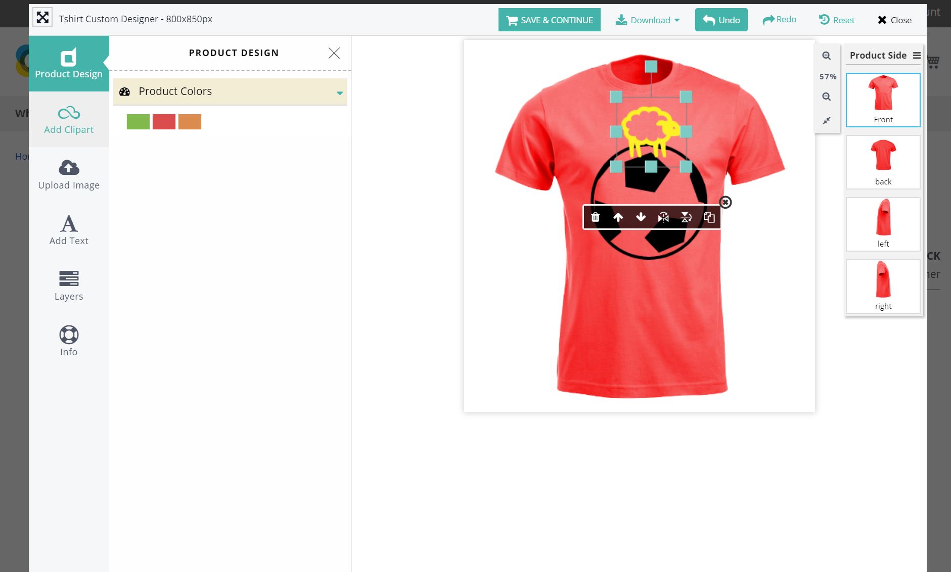 Magento 2 Product Designer XPDC-5191