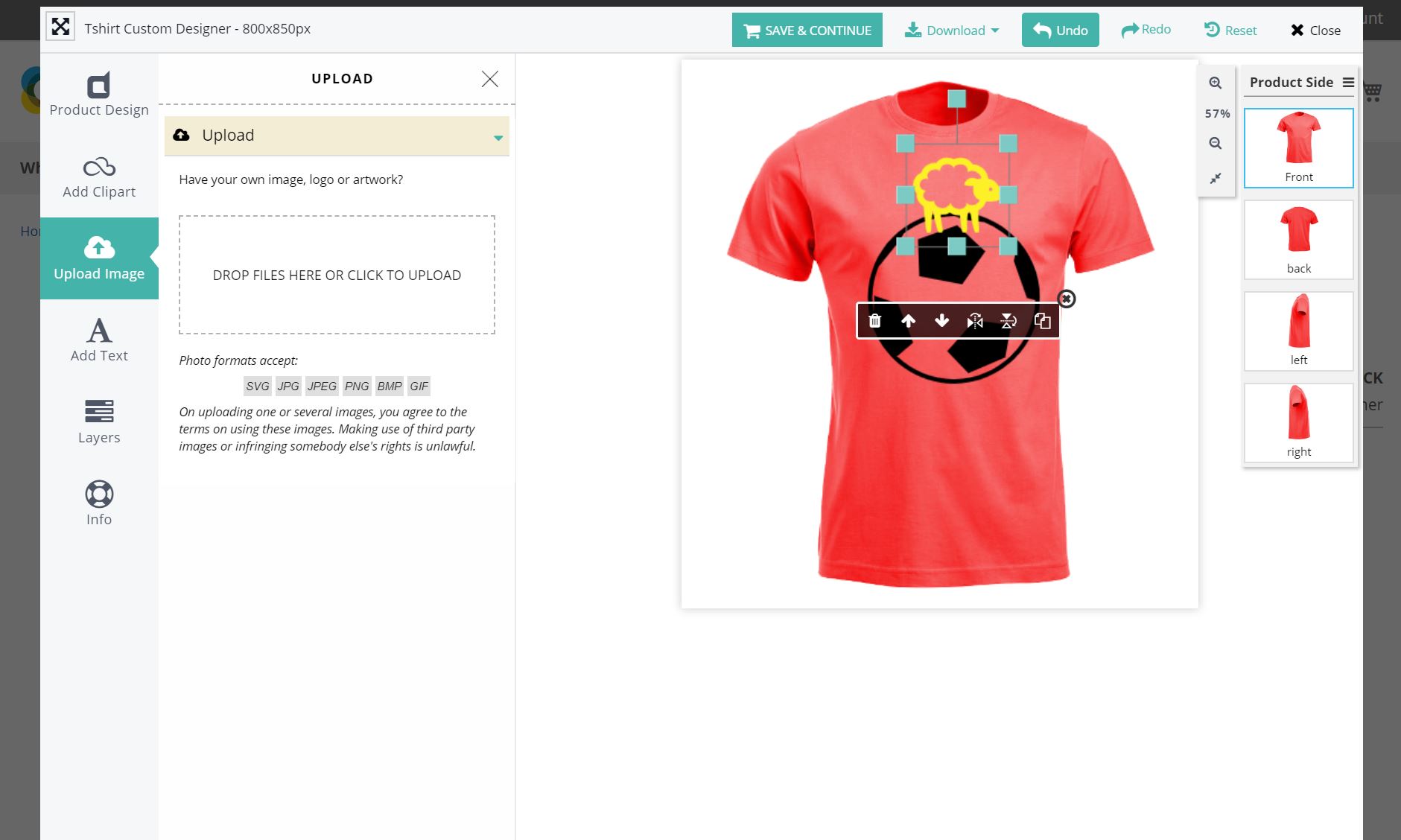 Magento 2 Product Designer XPDC-5193