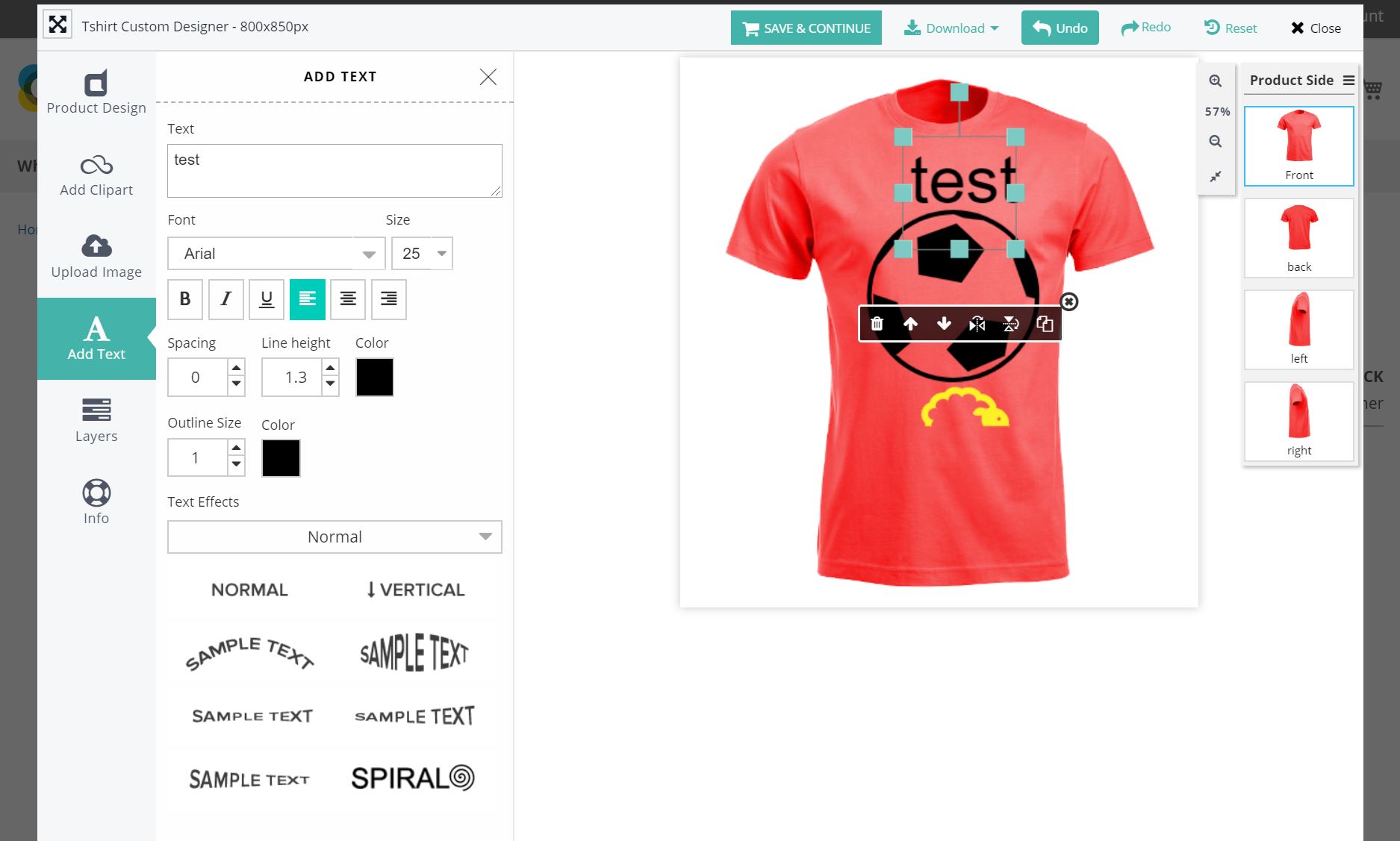 Magento 2 Product Designer XPDC-5194